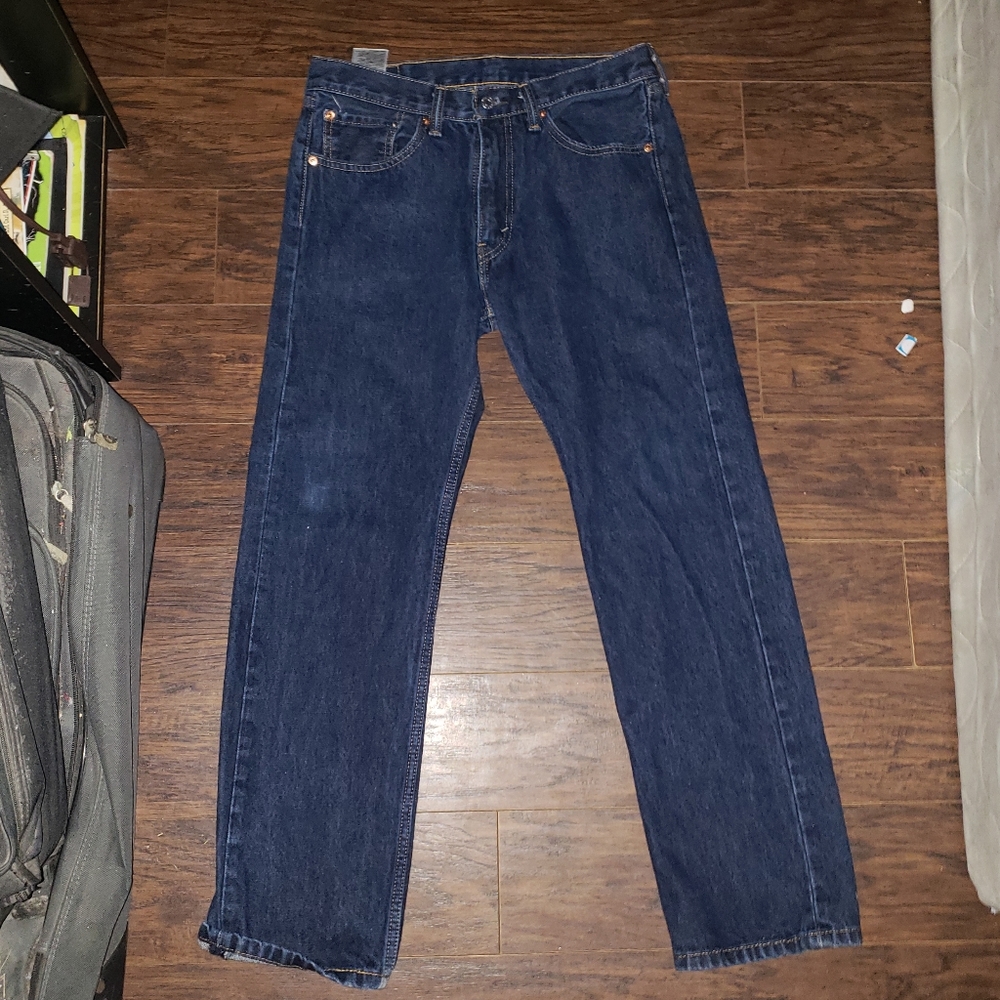 Levi Strauss Regular Fit Straight 505 Jeans